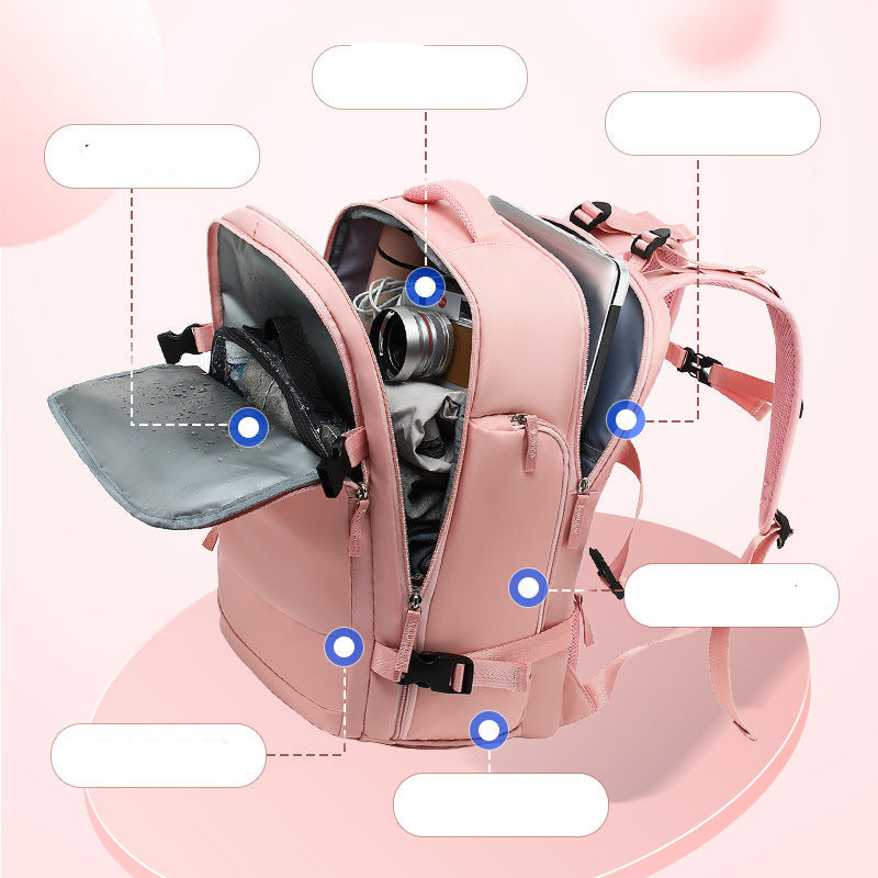 Mochila Viajera Premium - Resistente al Agua