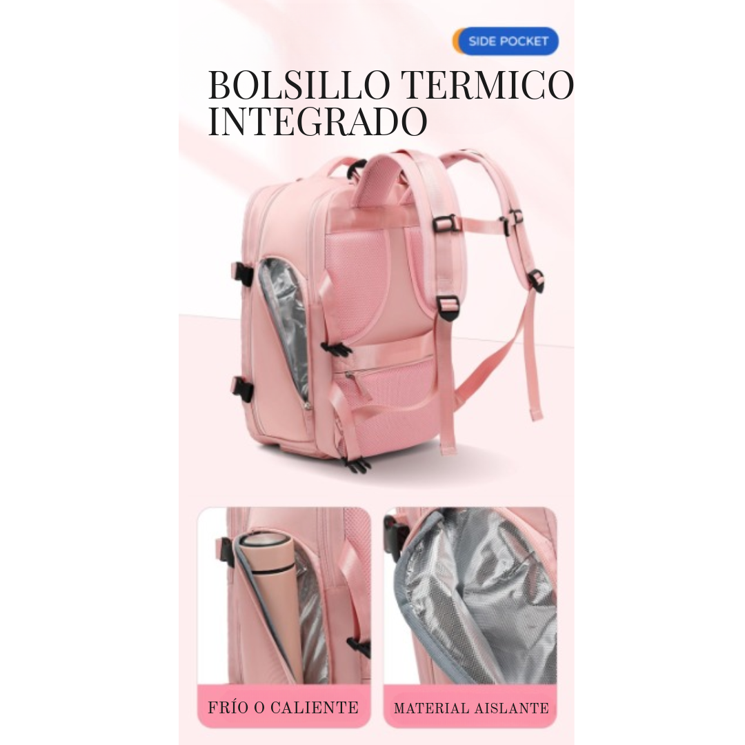 Mochila Viajera  Premium - Resistente al Agua