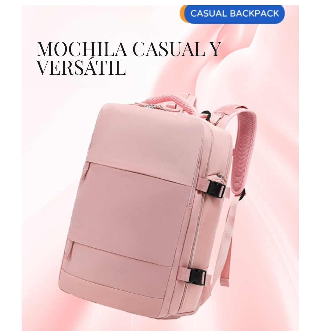Mochila Viajera  Premium - Resistente al Agua