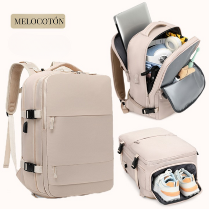 Mochila Viajera  Premium - Resistente al Agua