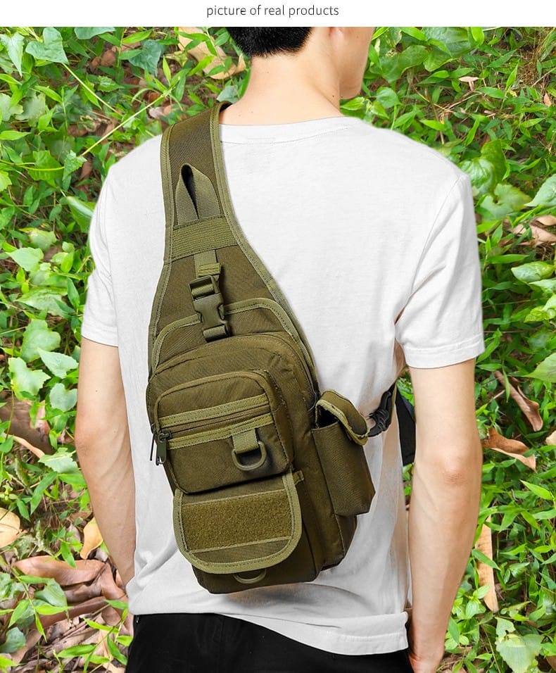 Bolso Táctico Crossbody Militar - Compacto y Multifuncional