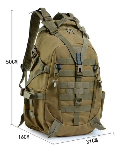 Mochila  Impermeable 25L Oxford  para Senderismo y Camping