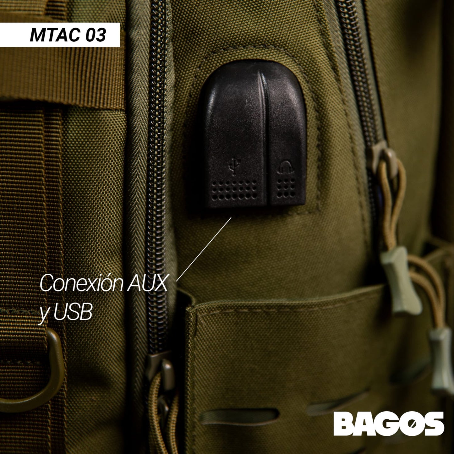 Mochila Táctica Resistente - Ideal para Viajes y Aventuras