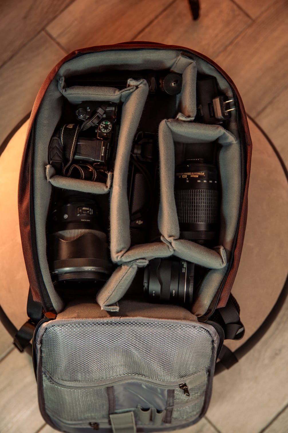 Mochila Profesional para Cámara Fotográfica - Resistente al Agua