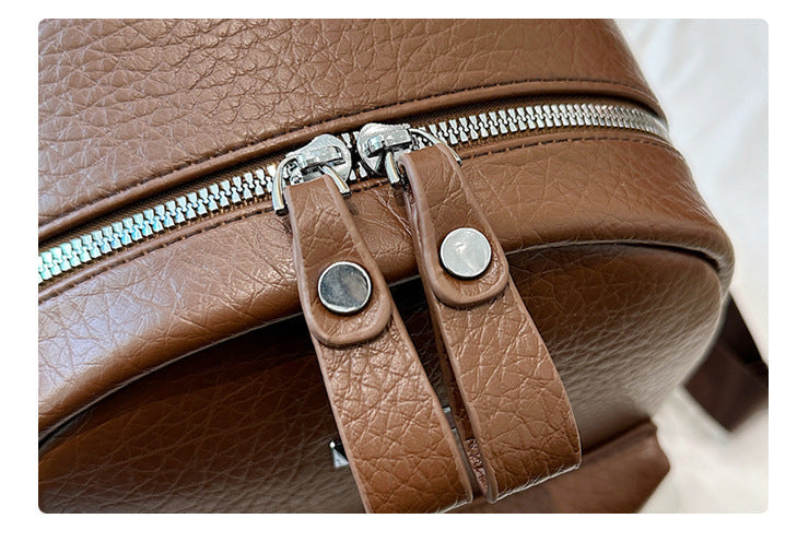 Mochila Elegante de Cuero Sintético