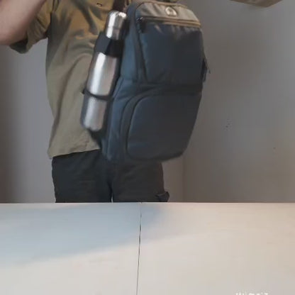 Bolso Cruzado para Cámara DSLR y Mirrorless — Impermeable y Acolchado